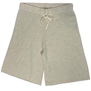 Johnny Was Calme Ribbed Cashmere Blend Bermuda Shorts